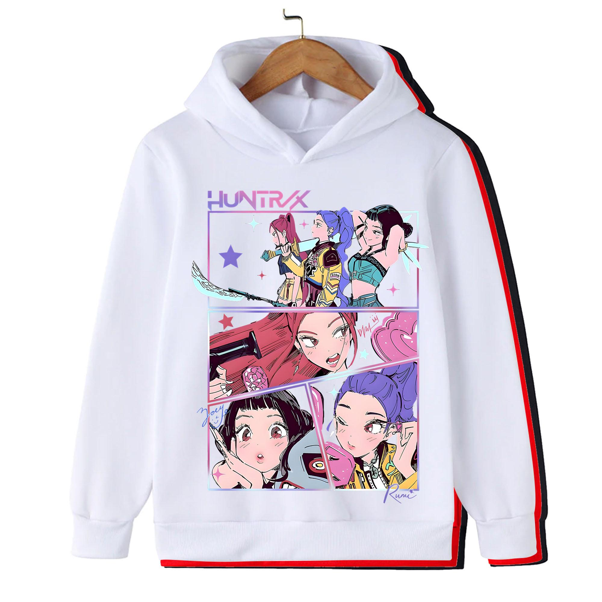 

Comfortable Warm Winter Clothes for Children Fashionable Trendy Devil Hunter Casual Sweaters for Girls Boys 160