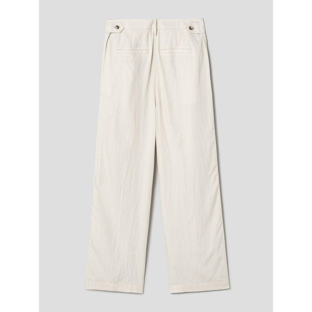 8SECONDS Wide Rayon Pants Ivory (324621Ly20)