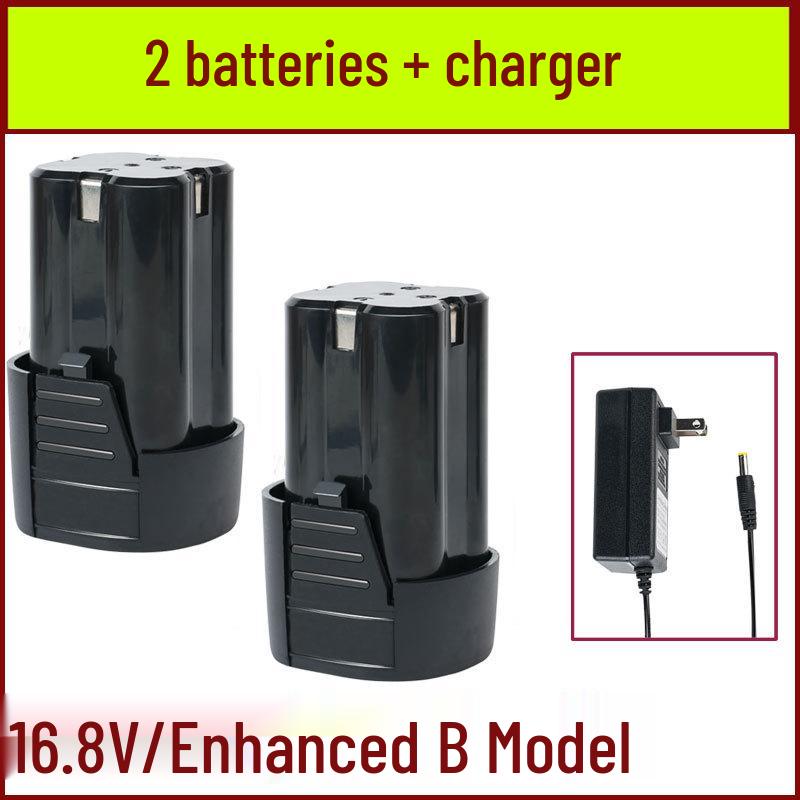 Universal Cordless Pistol Drill with 12V-18V Lithium Battery for Drill or Electric Screwdriver