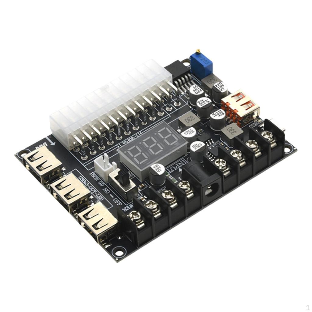 Power Supply Breakout Board Module, Adjustable Voltage, Adapter Module