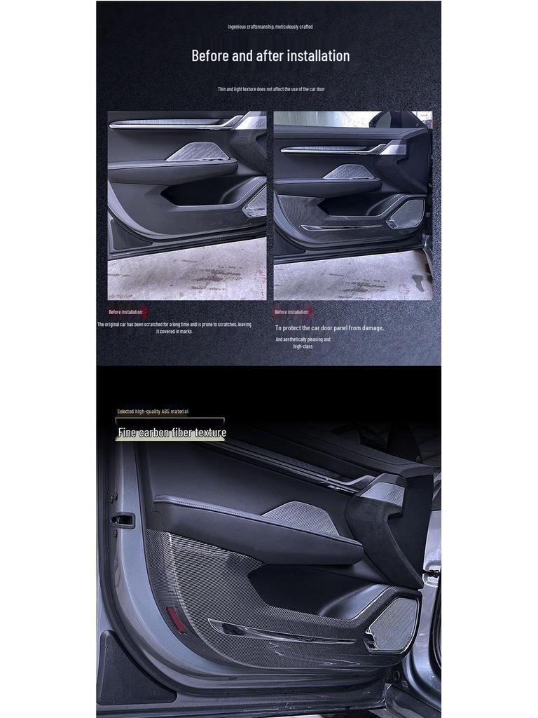 ZEEKR LS7 Rear Bumper Guard & Trunk Decorative Sill Strips