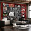 Tapestry Ścienne Chainsaw Man Estetyczna Dekoracja Ścienna Drukowany Materiał Koc Dekoracyjne Tapiserie Do Sypialni Salonu Wystrój Domu