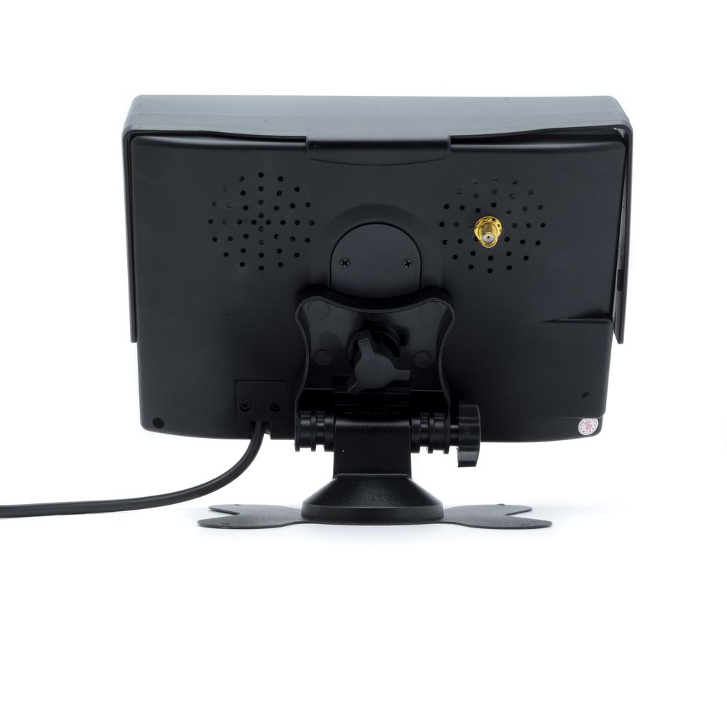 Kit di Retromarcia Wireless 7" con 4 Telecamere IR - Monitoraggio a 360° e Visione Notturna