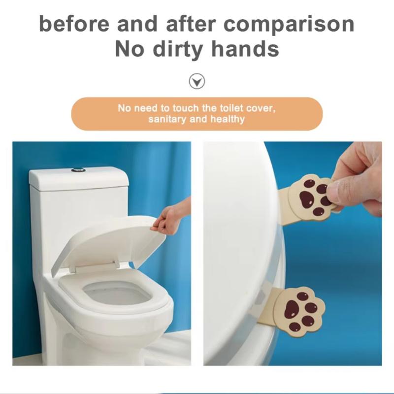 2pcs Toilet Lid Opener Toilet Lid Anti Dirty Handle Toilet Seat Lid Opener Toilet Lid Opener