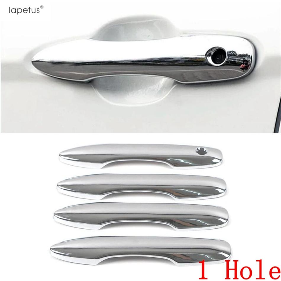 Car Outer Door Handle Protector Cover Trim ABS Chrome Black Carbon Accessories For Toyota Camry Corolla Avalon Prius  - 2025