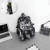 Schulrucksack trendige Marke Rucksack Herren Ins trendig cool große Kapazität Graffiti Rucksack Schüler Pendler Schulrucksack College-Studenten Reise Rucksack