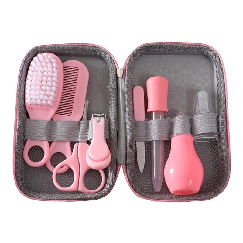 Convenient Baby Care Kit Must Have Accessories Infant Toddlers Head Brush Hair Comb for Gentle Cleaning and Trimming