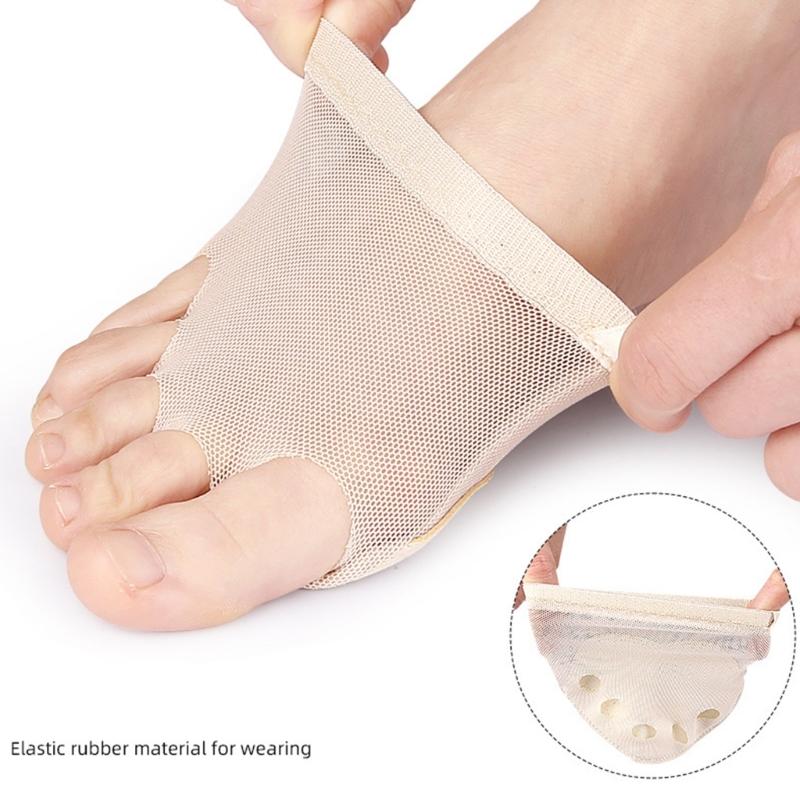 Five Toe Forefoot Pad for Women High Heel Half Insoles Foot Care Absorbs Shock Sock Toe Pad Massaging Toe Pad