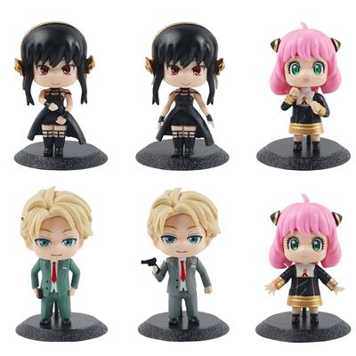 6PC Handheld Anime Peripheral Model Ornament Gift
