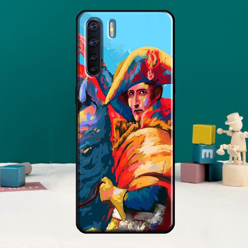 

Napoleon Bonaparte Phone Case For Oppo A78 A96 A58 A18 A38 A98 A17 A77 A80 A40 A60 A16 A76 A74 A94 A54 A15 A57S OPPO A17
