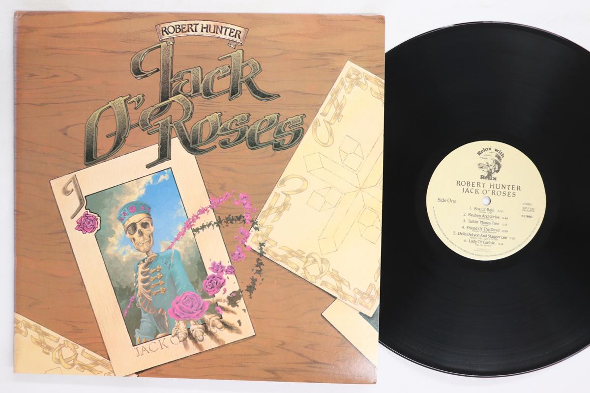 

LP Record ROBERT HUNTER Jack O Roses RRLP2001 RELIX 1980 US CountryFolk Used