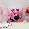 Cartoon H-HeartstopperS Pillow Case Plush Linen Soft Double Sided Printed Design Throw Cushion Decorative Home