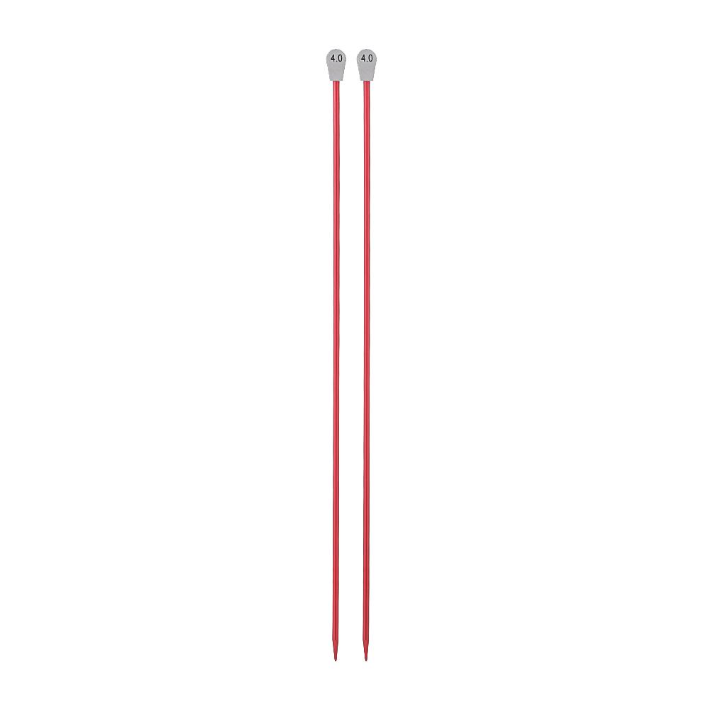 2Pcs/set 35cm 2.0-12mm Single Pointed Knitting Needles Pins Straight Aluminum DIY Weaving Tool Long Sweater Scarf Needle