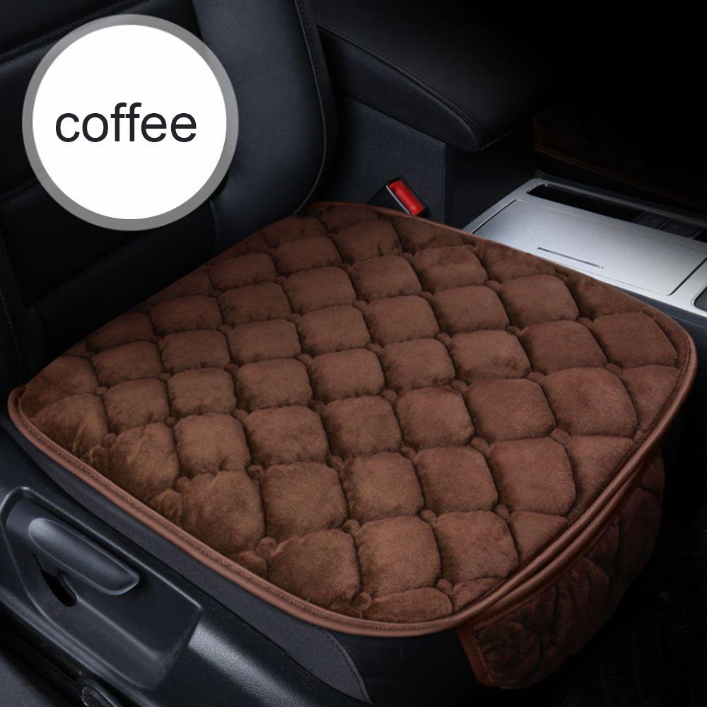 

Аксесуар Протиковзкий Теплий автомобільний чохол для сидіння. Килимок. Протектор подушки автомобіля кавовий