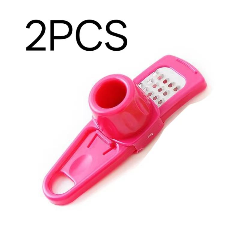 Multifunctional Garlic Press for Kitchen , Practical for Household Use | Garlic Crusher, Chopper, Grinder & Peeler in One