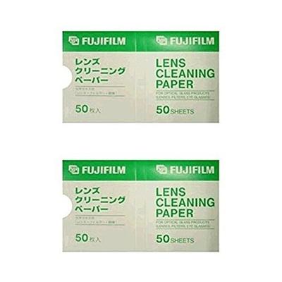 FUJIFILM Lens Temizleme Kağıdı 50 Yaprak, 2'li Paket - Optik Bakım, Kamera Aksesuarları