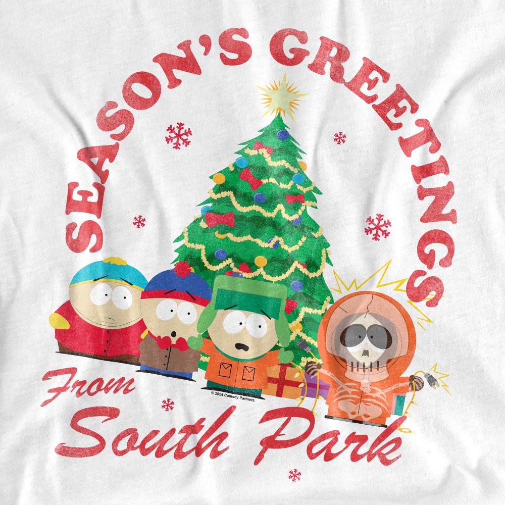 South Park Unisex Adult Group Christmas T-Shirt