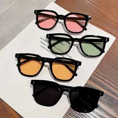 New Rectangle Sunglasses 2026 Fashion Design Retro Sun Glasses Female Lady Eyeglass Vintage Cat Eye Casual Unisex Goggles UV400