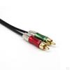 Dual XLR Male Splitter Patch Cable High Performance Stereo Audio