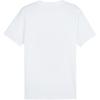 Puma The Hooper Tee 1 Printed Basketball Short Sleeve T-Shirt Men Tops White 624827-01