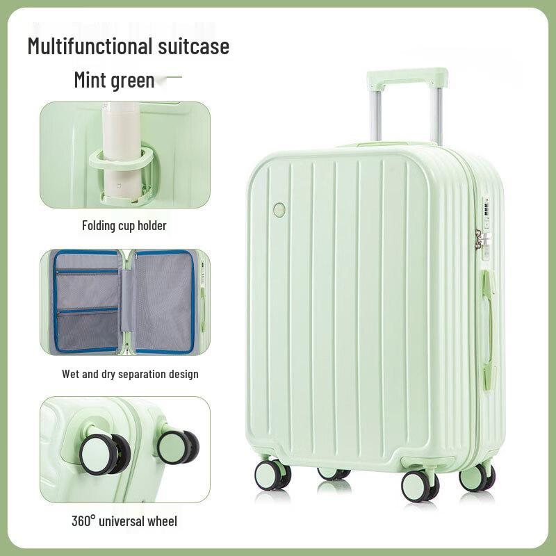 KarLot Lightweight Travel Suitcase 24-inch