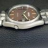 GENUINE VINTAGE SEIKO AUTOMATIC 7009A JAPAN MENS BROWN DIAL WATCH A701596-5