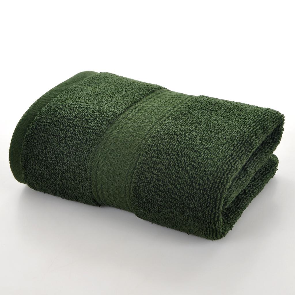 Style, plain cotton towel, household face towel, soft and absorbent