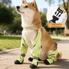Anti-dirty Dog Foot Covers Waterproof Puppy Shoe Cover Suspenders Four-Legged Pants  Going Out