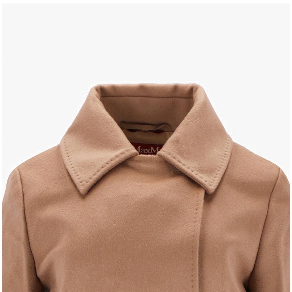 Max Mara 2426016101600 006 Bcollage Vicolag Belted Wool Women S Coat