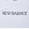 New Balance Half Club  Nbnec2w662 Wh Logo Slim FiT Crop Top Women S ShorT Sleeve Tee T ShirT