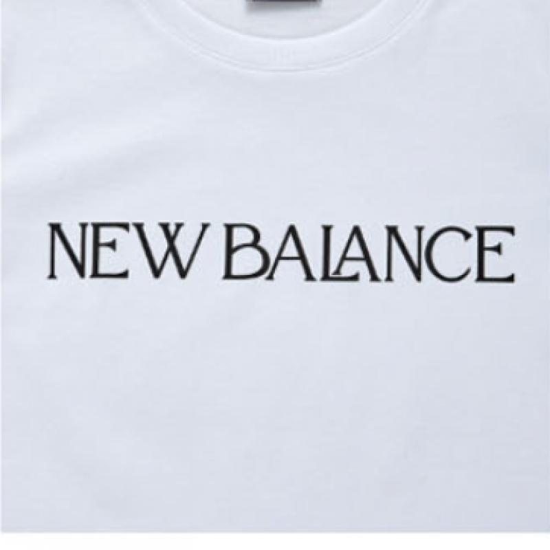 New Balance Half Club Nbnec2w662 Wh Logo Slim FiT Crop Top Women S ShorT Sleeve Tee T ShirT