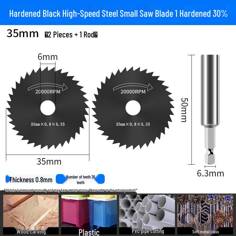 High-Speed Steel Mini Circular Saw Blade for Electric Drill and Grinder