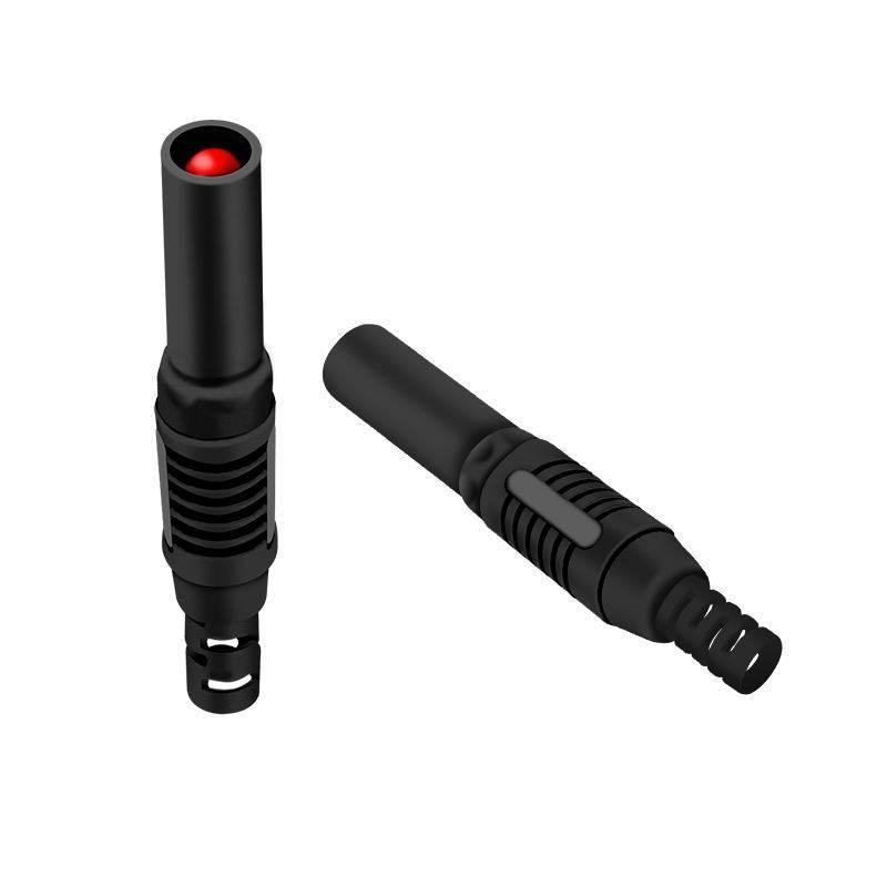 4mm Fully Insulated Safety Banana Plug: DIY Test Lead Solder Connector
