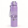 1PC White Eagle Wing Minimalist Silhouette Print 750ml Portable Sports Water Bottle Leakproof Gym Outdoor Travel Drink Cup