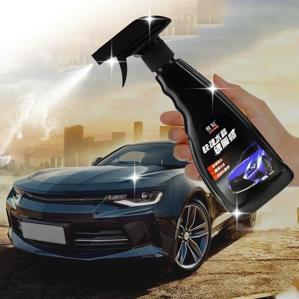 550 ml Car Ceramic Leštící lak Vosk Krystalové pokovování Spray Sealant Top Coat Rychlý Nano-Coating Vosk Autolakování Vodotěsný prostředek