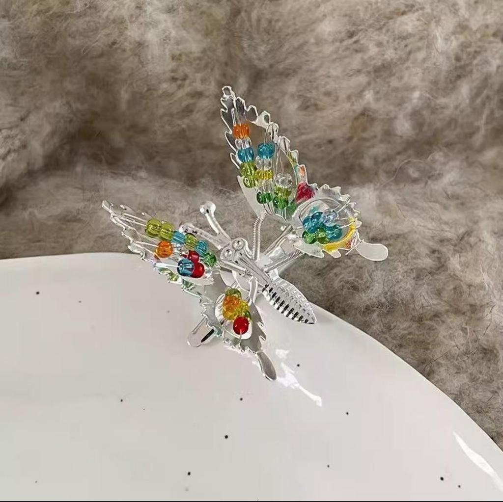 Butterfly Tassel Beaded Hairpin - Ancient Style Hair Accessory for Women