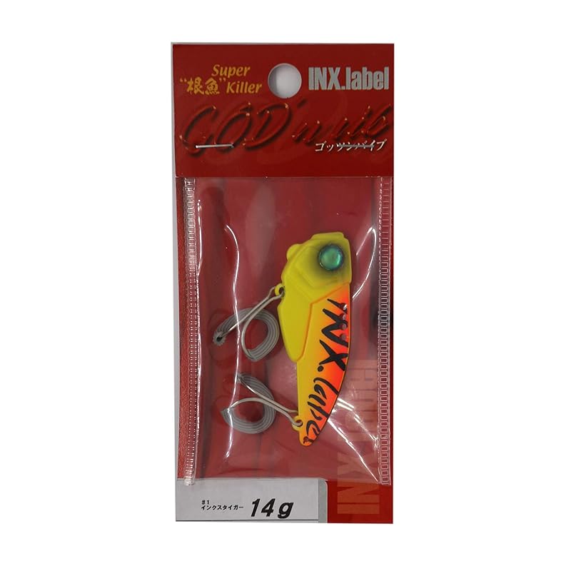 

INX LABEL (inks label) lure Gotsun Vibe 14g #01 ink tiger