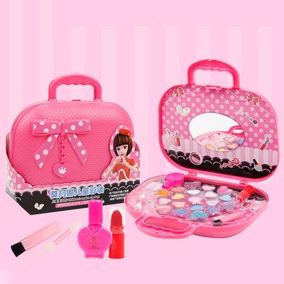 Kinder Make-Up Kosmetik Spielbox Prinzessin Make-Up Mädchen Spielzeug Spielset Lippenstift Lidschatten Sicherheit Ungiftig Mädchen Spielzeug Kits