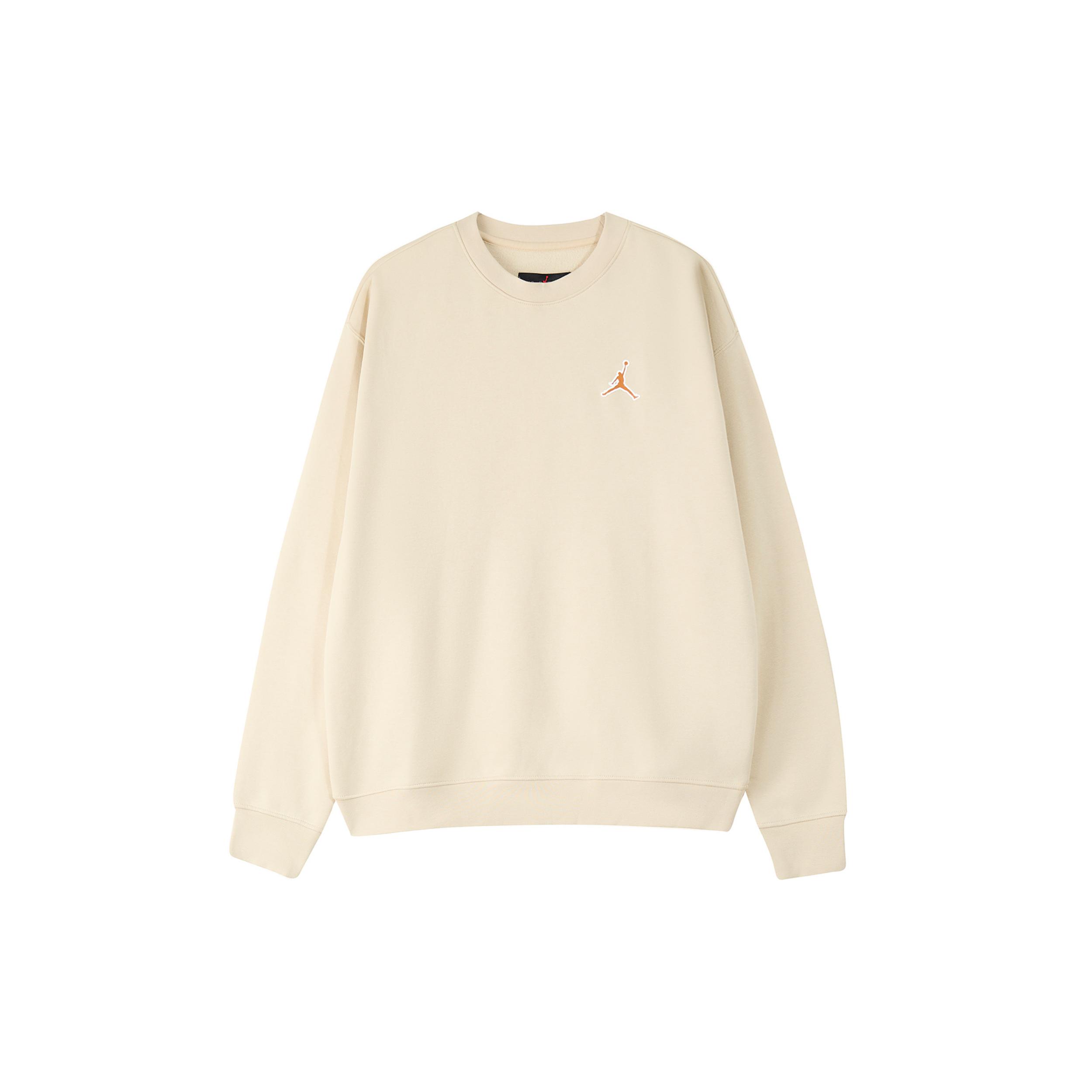 Jordan Sweatshirts Men s Light Yellow Crew Neck Thickened Regular FD0594-206 M