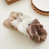2005 Winter New Plush Fabric Scrunchie for Women, Simple Cat Ear Headband, Versatile Elastic Hair Tie