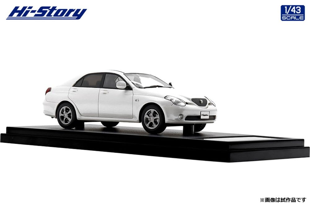 Inter Allied Hi Story 1/43 Scale Toyota Verossa VR25 (2001) White Pearl Crystal Shine Finished Model HS496WH