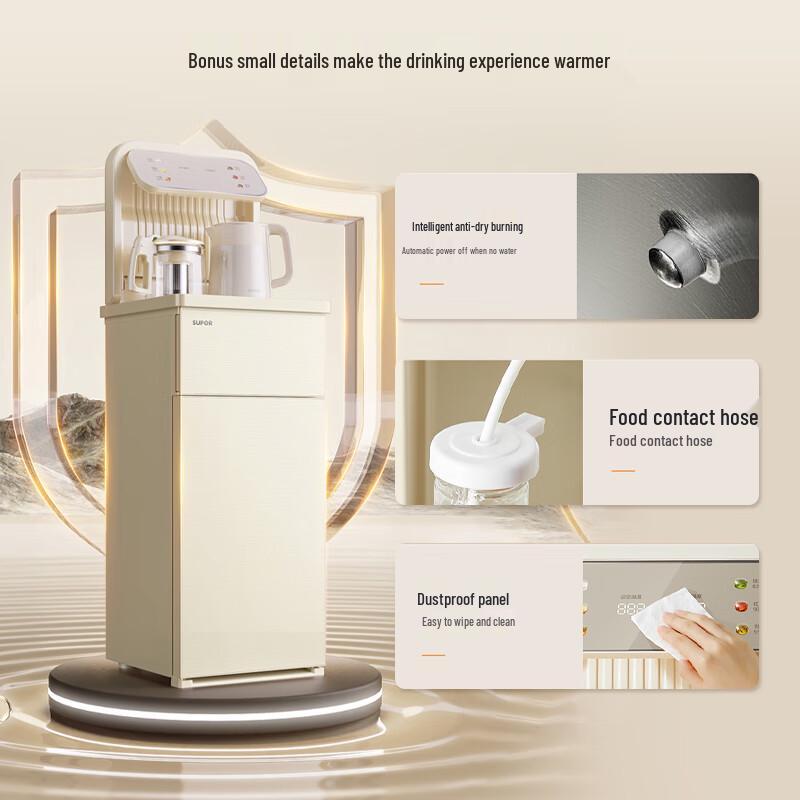 Supor Smart Voice Wasserspender im Cream-Stil & Teebar