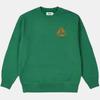 Palace Outliner Designer Crew Neck Sweatshirt With Triangle Print Unisex Sweatshirt Green P20CS141