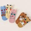 5 Pairs Four Seasons Women's Fashion Cartoon Anime Pok é mon Versatile Sweet and Cute Pikachu Casual Outdoor Socks