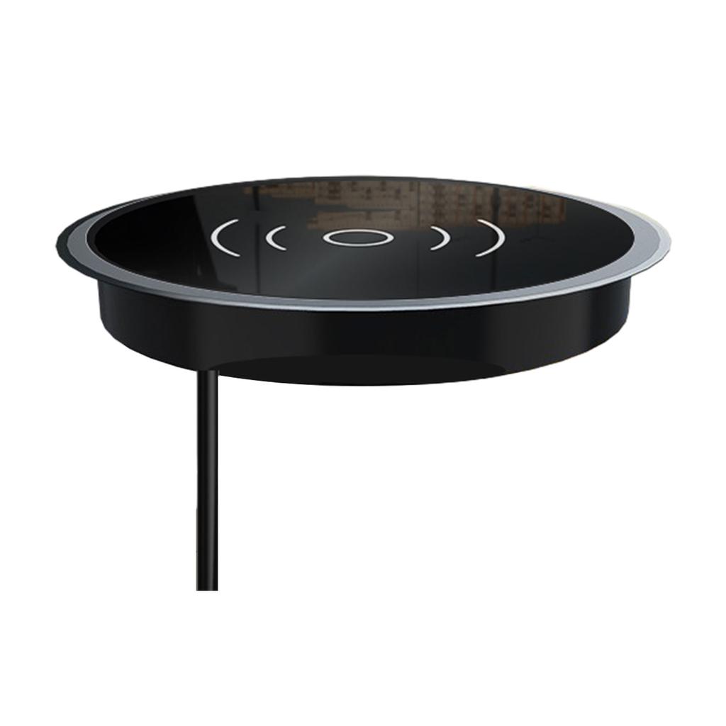 15W Desk Embedded Wireless Charger for Phone 15 S22 Counter Desktop Bedside Table Furniture Office Smartphones Charger