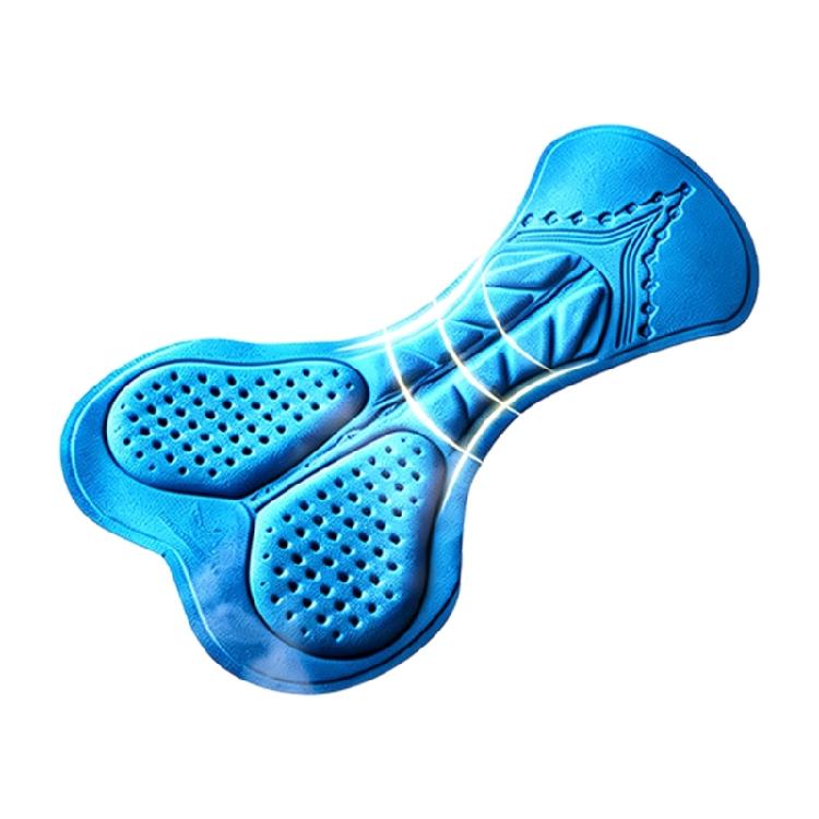 Cycling Support Pad with Breathable Perforated Design, Removable Bike Seat Insert for Training and Road Cycling