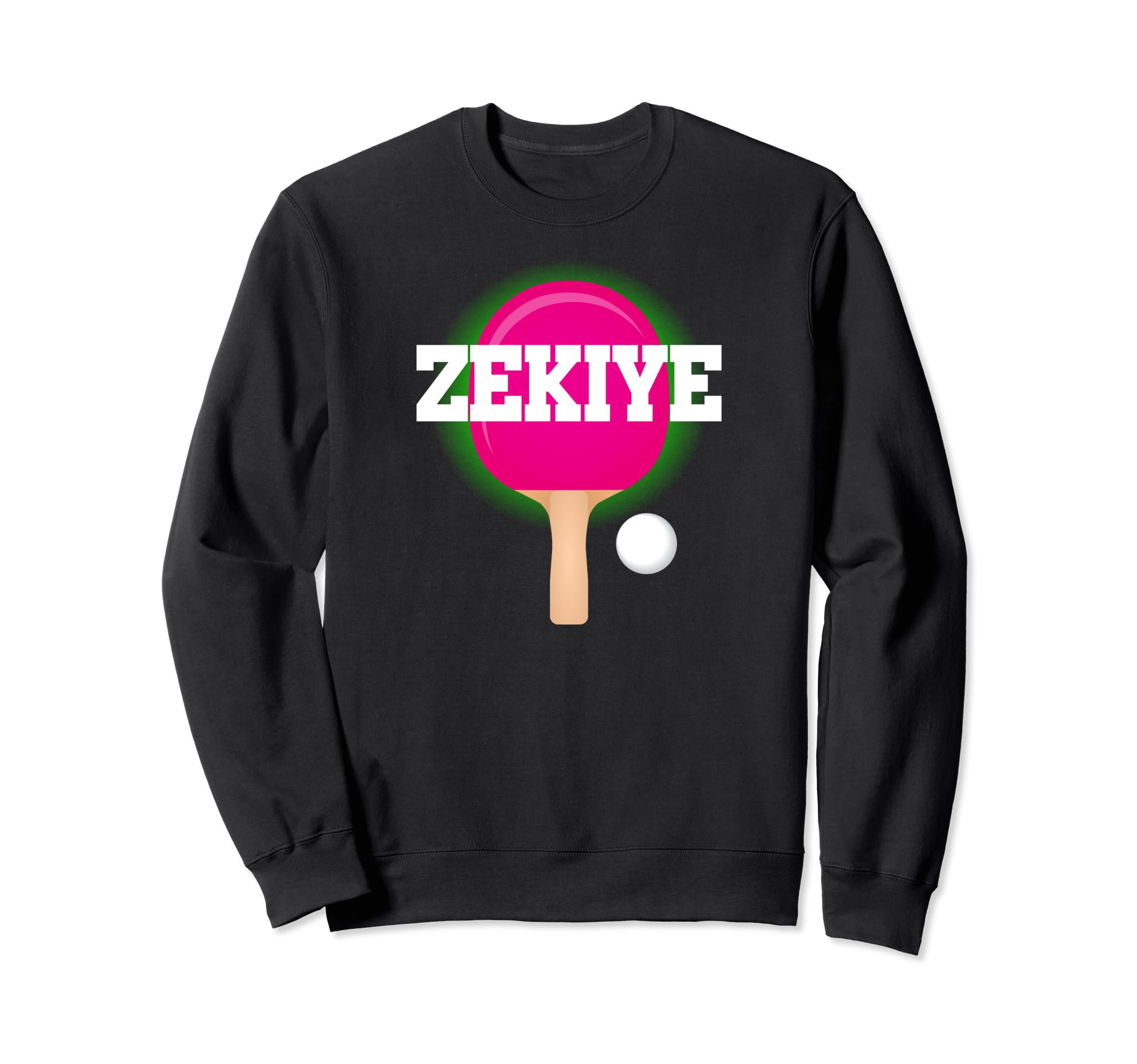 

Zekiye Name Girls Table Tennis Ping Pong Game Racket Sports Trainer чёрный