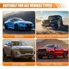 4PCS LED Grill Lights, Bright Car Front Grill DRL Lamps With Wiring Harness, Car Grid Bumper Trim Lights Auto Accessories, Compatible With F150 F250