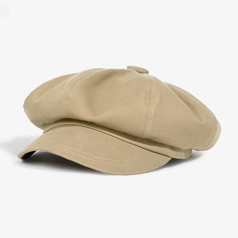 Japanese Big Size 60cm Cotton Newsboy Caps for Men Women Fashion British Style Retro Painter Hat Summer Unisex Casual Berets