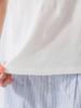 Beams Boy S/S Tee Logo Henley Neck Short Sleeve Women's OFF_WHT FREE
